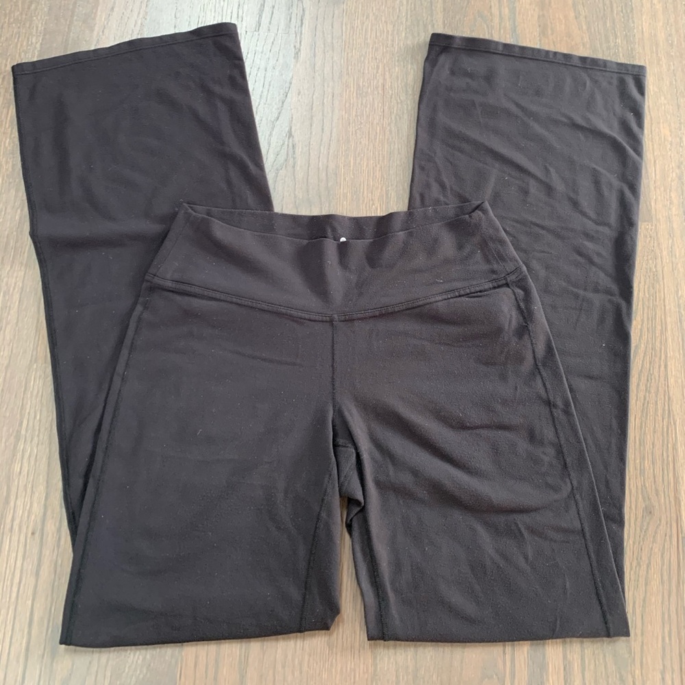 Athleta wide leg yoga pants